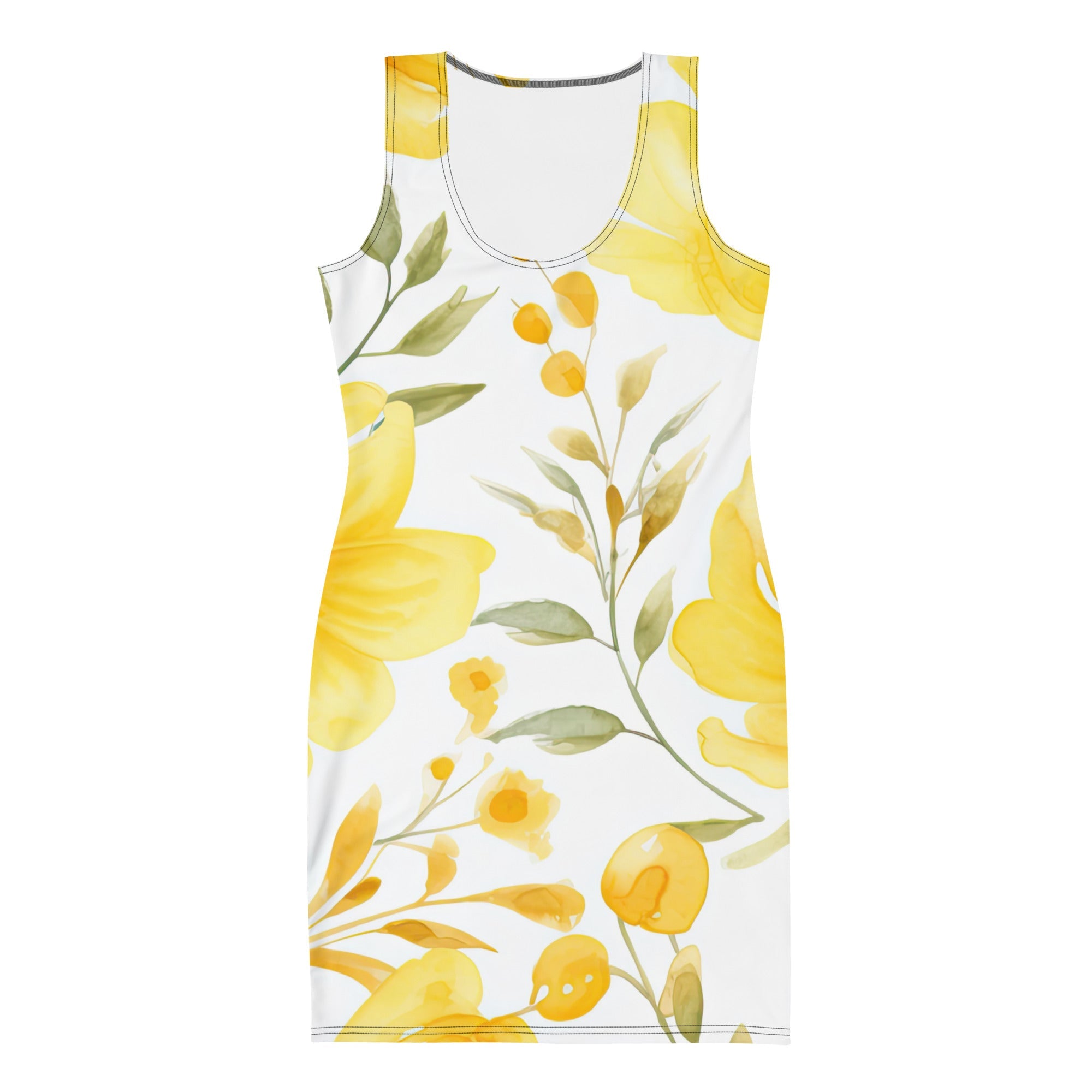 Floral Lover's Springtime Party Dress
