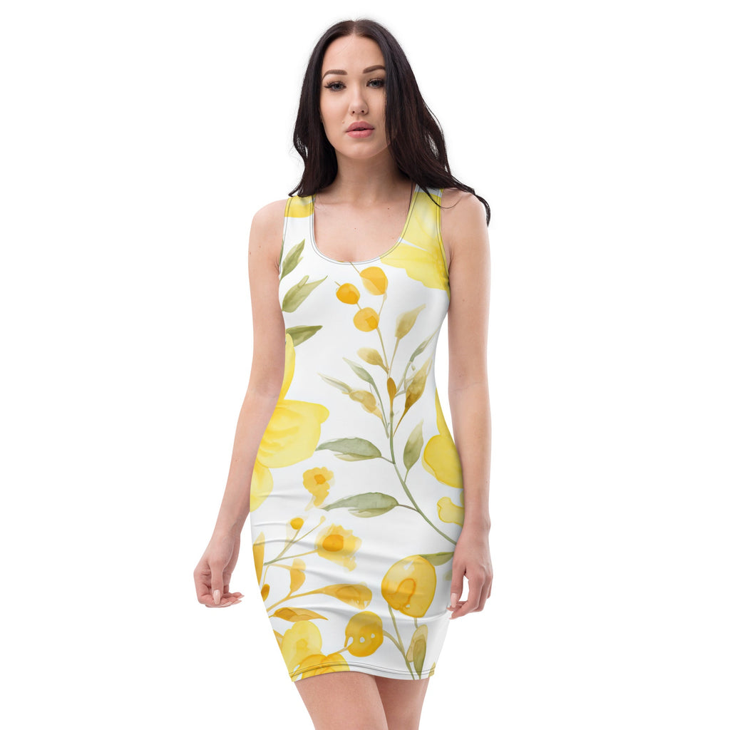 Floral Lover's Springtime Party Dress