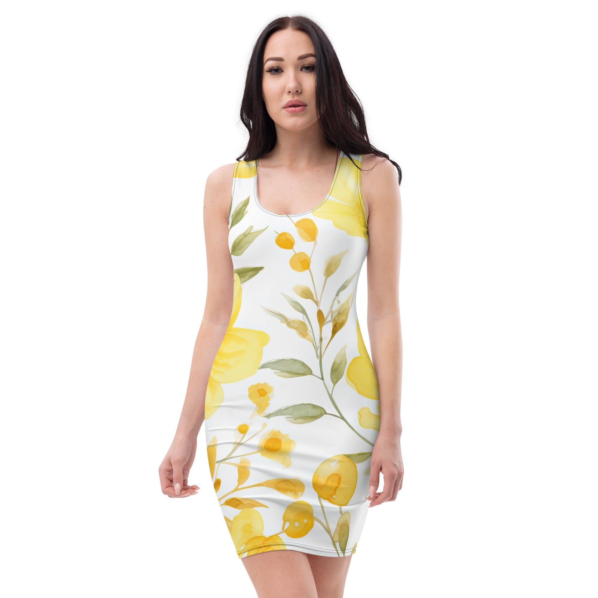 Floral Lover's Springtime Party Dress
