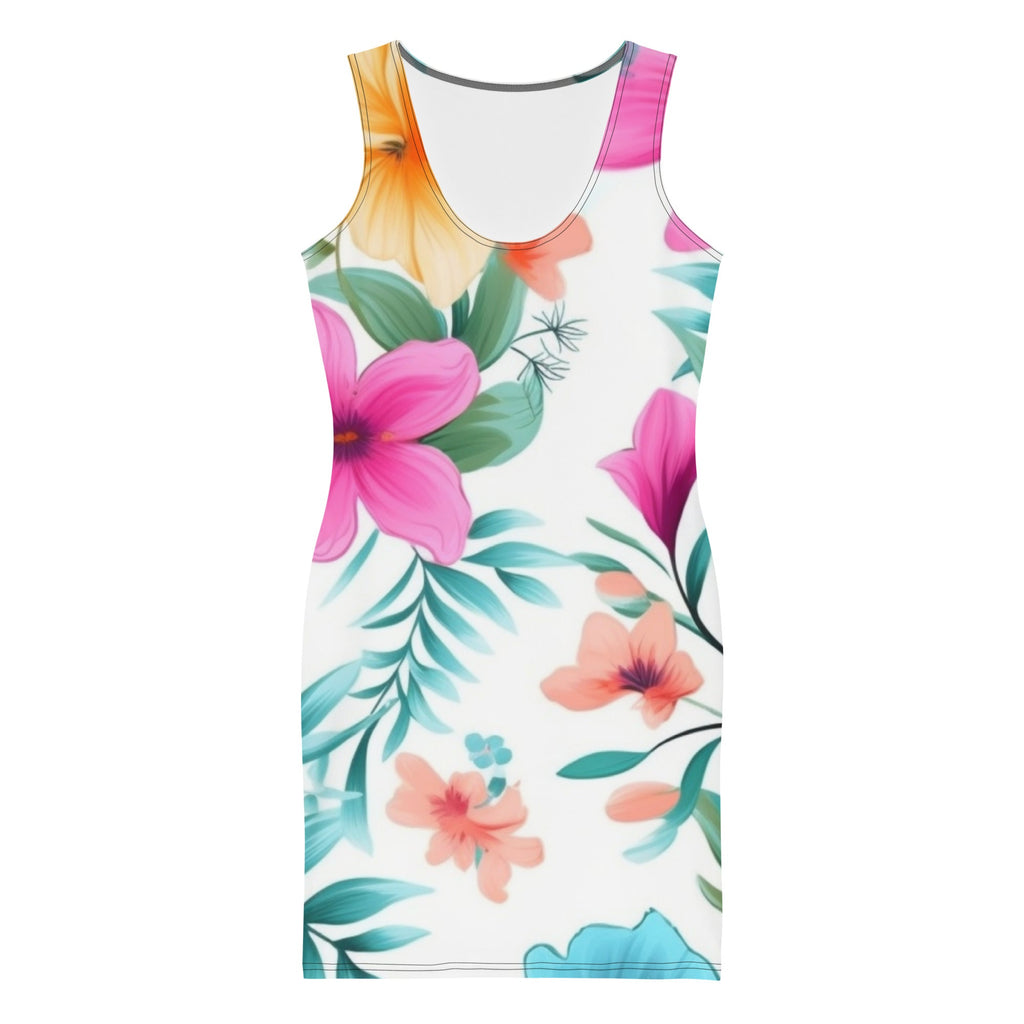 Floral Lover's Springtime Party Dress