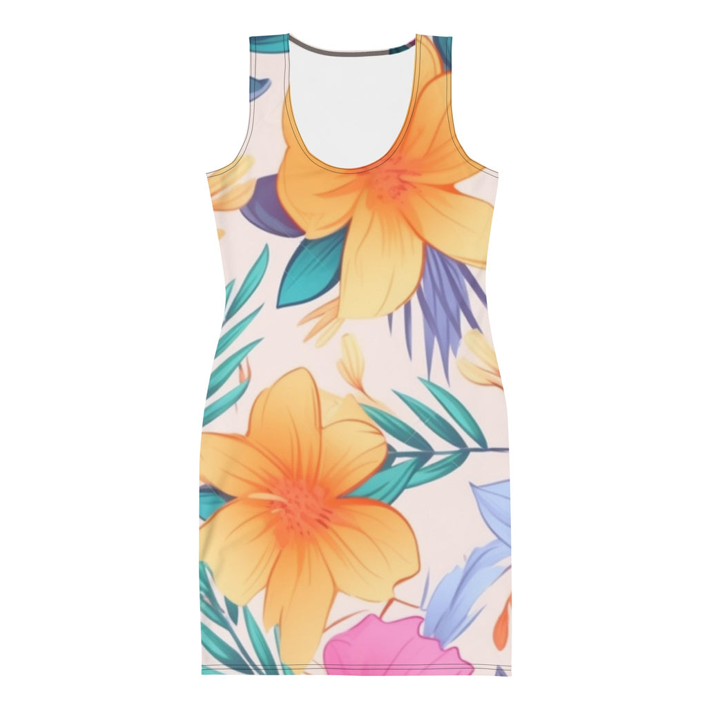 Floral Lover's Springtime Party Dress