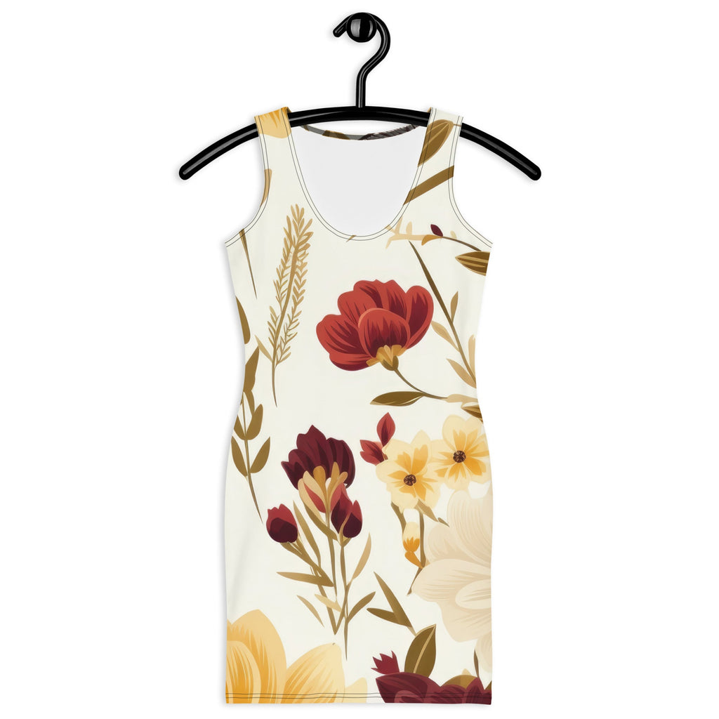 Floral Lover's Springtime Party Dress