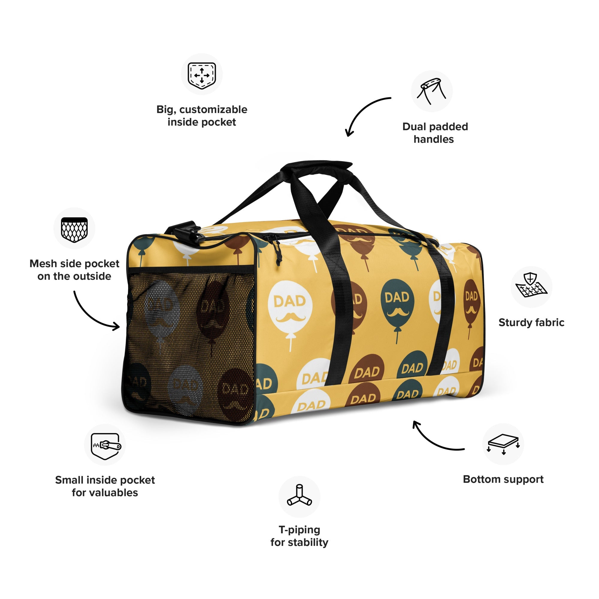Cool Dad's Adventure-Ready' Duffle Bag