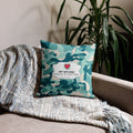 Army Enthusiast Camouflage Premium Throw Pillow