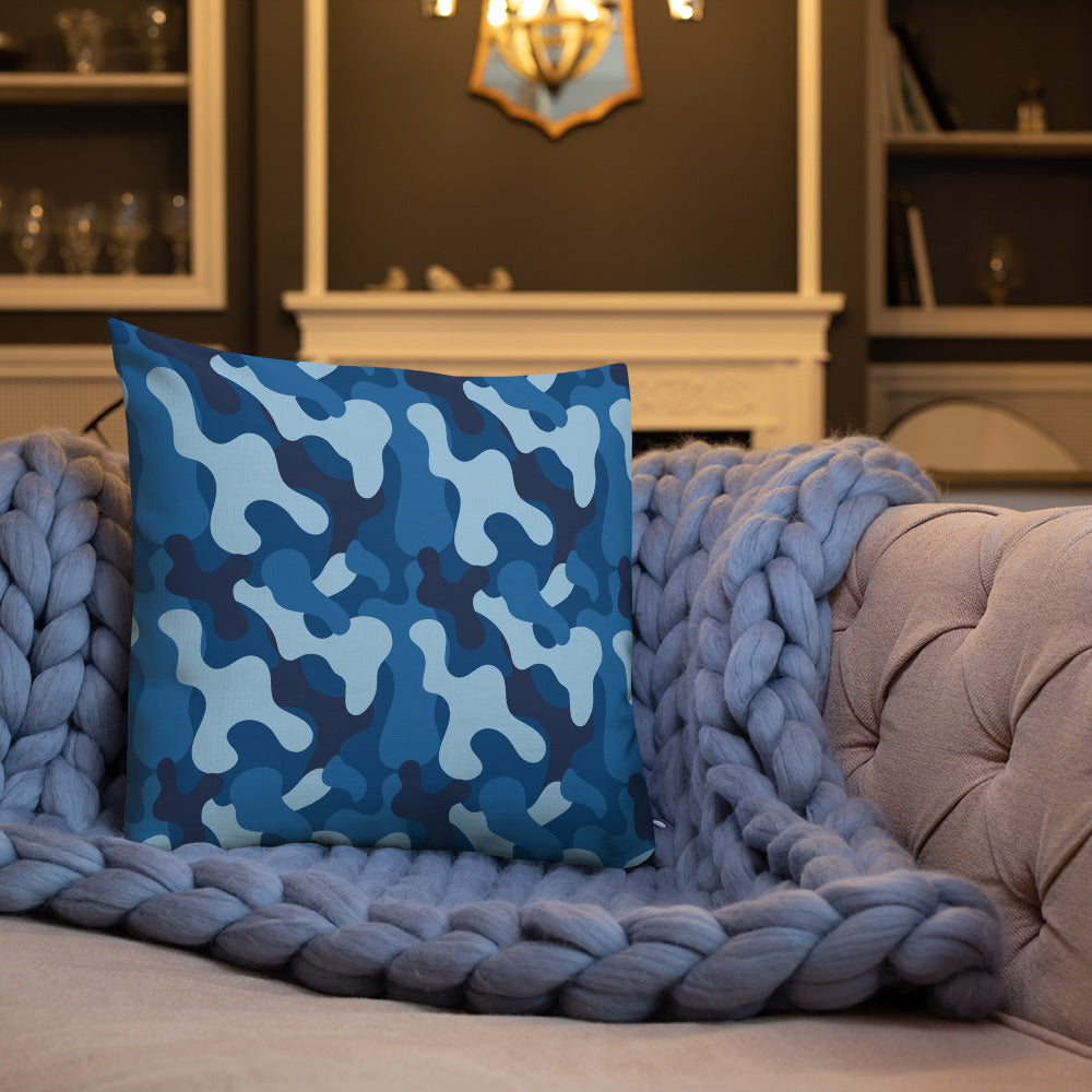 Army Enthusiast Camouflage Premium Throw Pillow