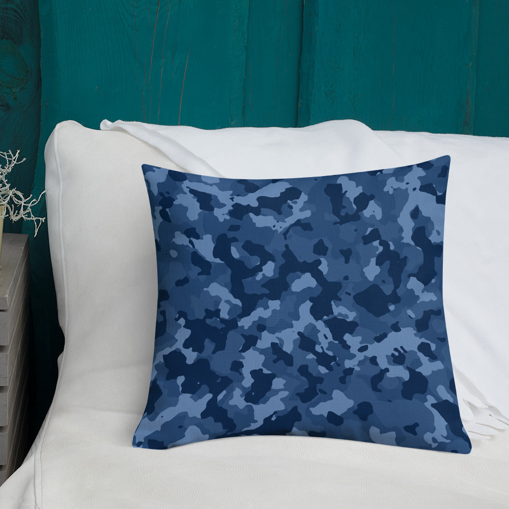Army Enthusiast Camouflage Premium Throw Pillow