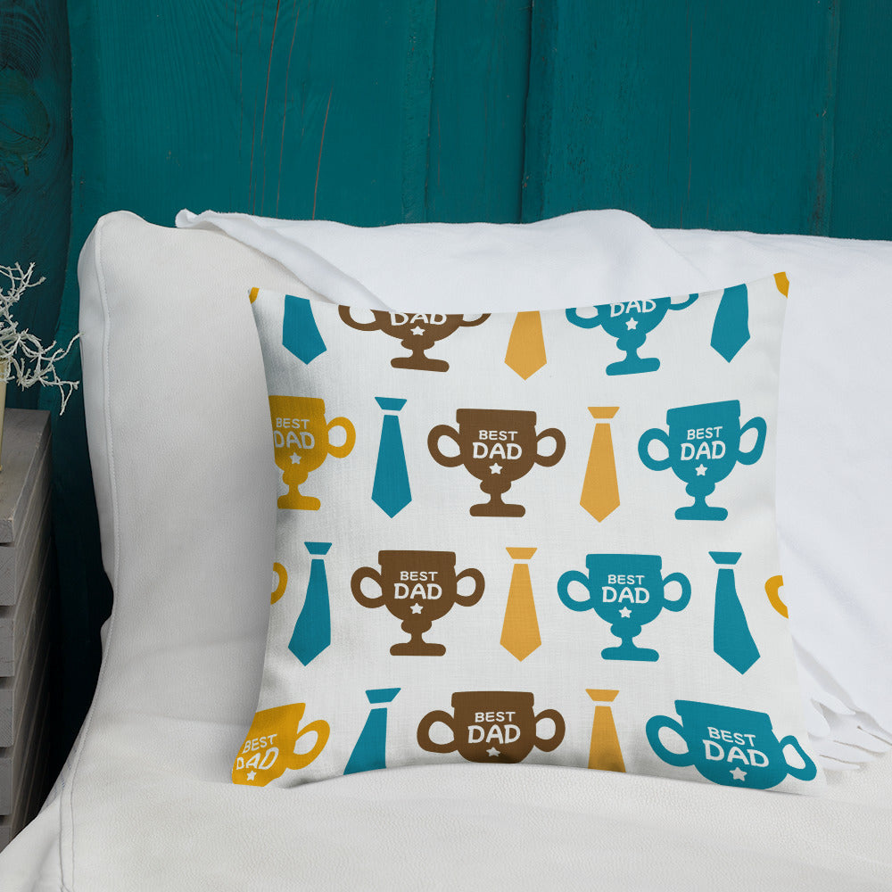 Cool Dad's Fashionably Decorative Throw Pillow