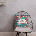 Army Enthusiast Camouflage Premium Throw Pillow