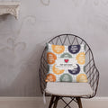 Cool Dad's Fashionably Decorative Throw Pillow