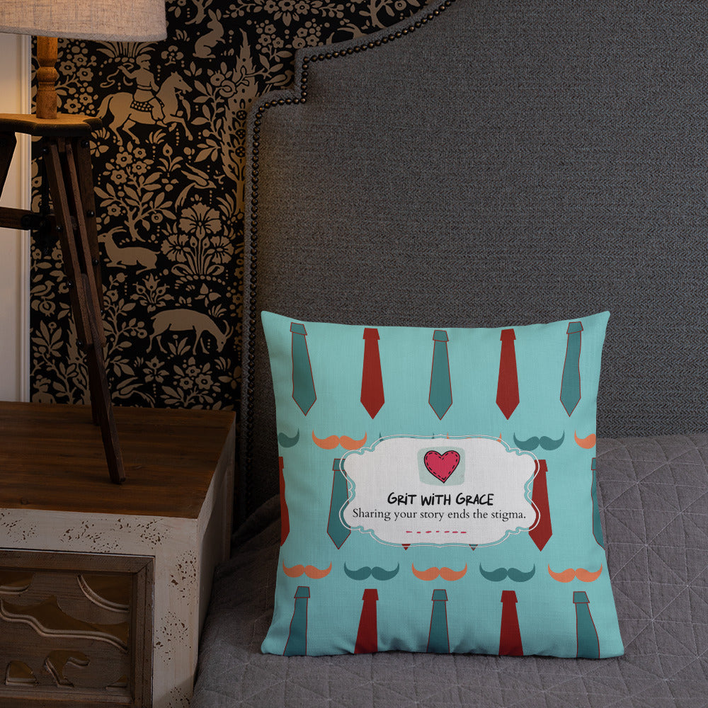 Cool Dad's Fashionably Decorative Throw Pillow