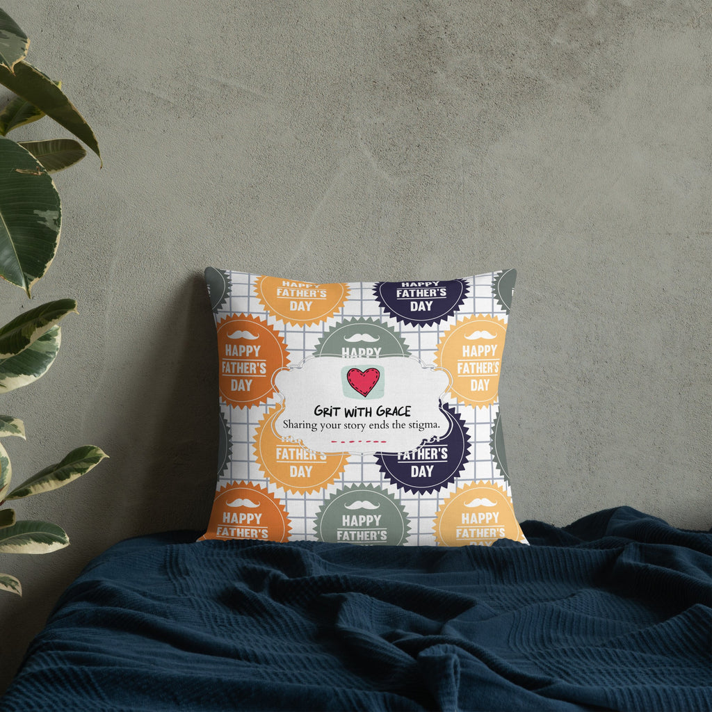 Cool Dad's Fashionably Decorative Throw Pillow