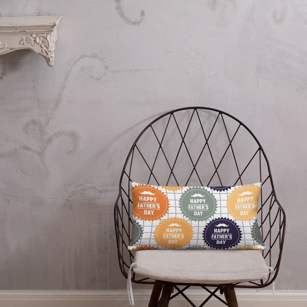 Cool Dad's Fashionably Decorative Throw Pillow