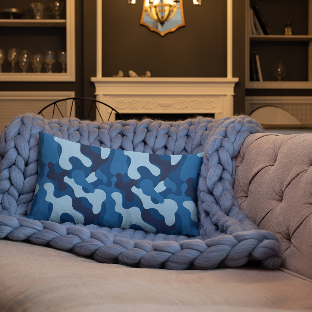 Army Enthusiast Camouflage Premium Throw Pillow
