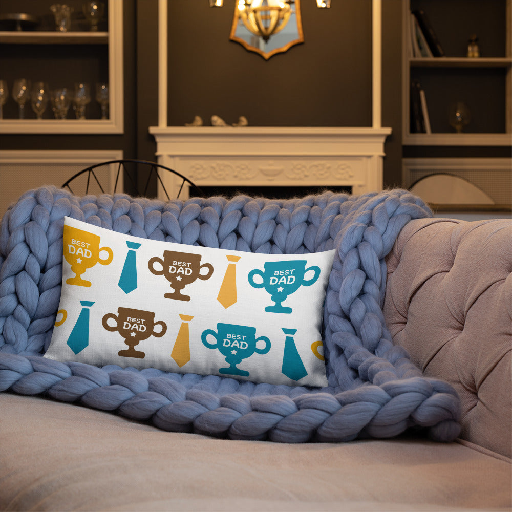 Cool Dad's Fashionably Decorative Throw Pillow