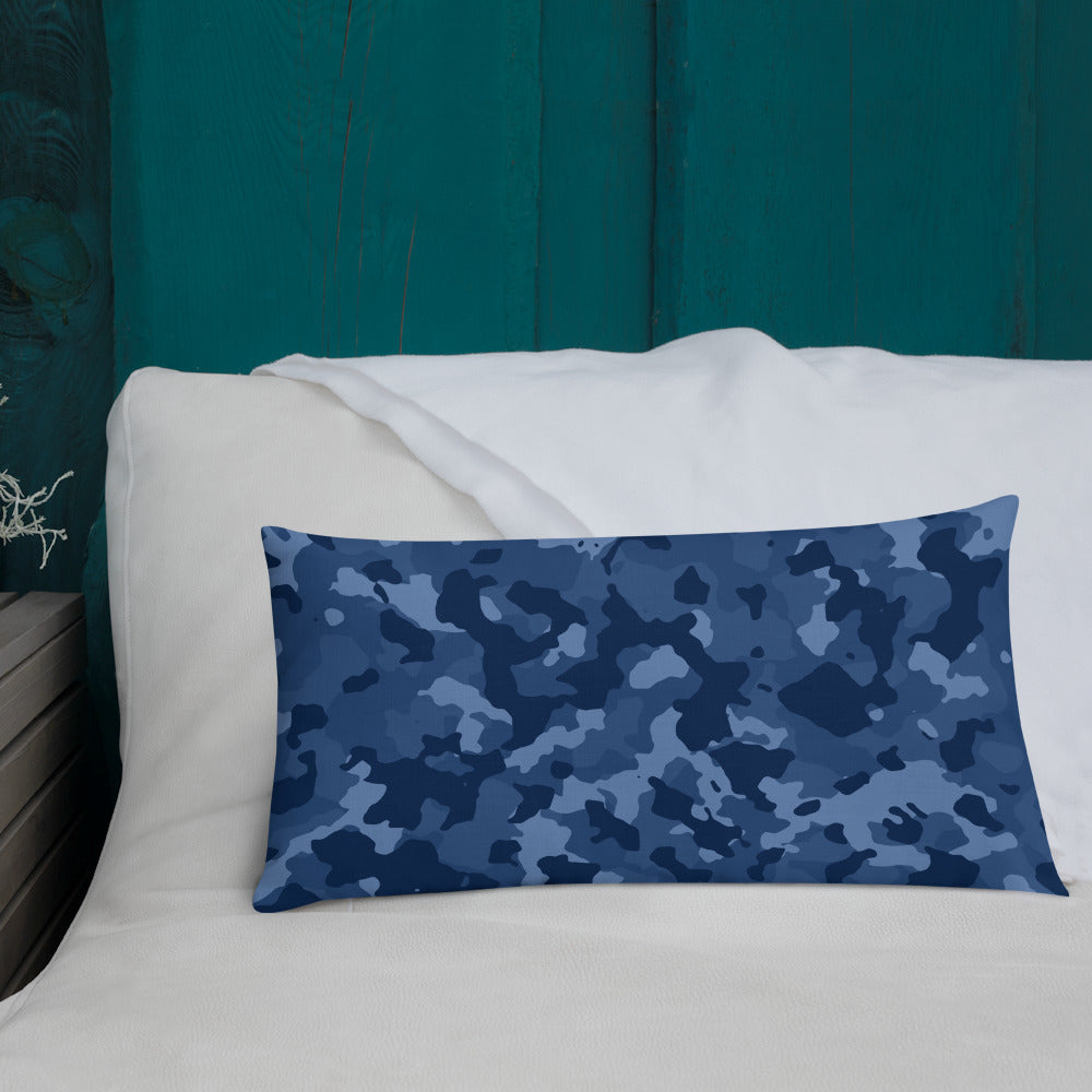 Army Enthusiast Camouflage Premium Throw Pillow