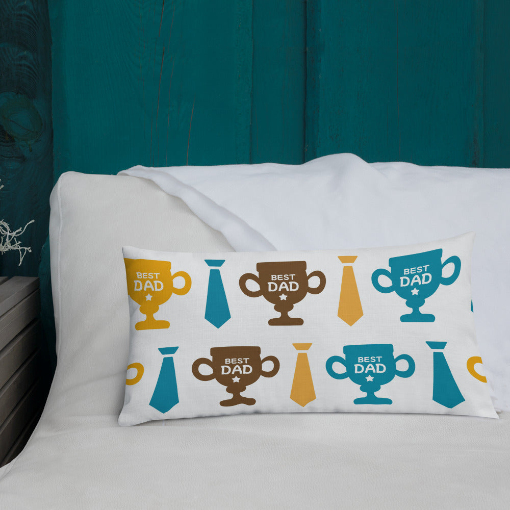 Cool Dad's Fashionably Decorative Throw Pillow