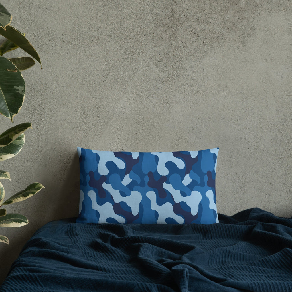 Army Enthusiast Camouflage Premium Throw Pillow
