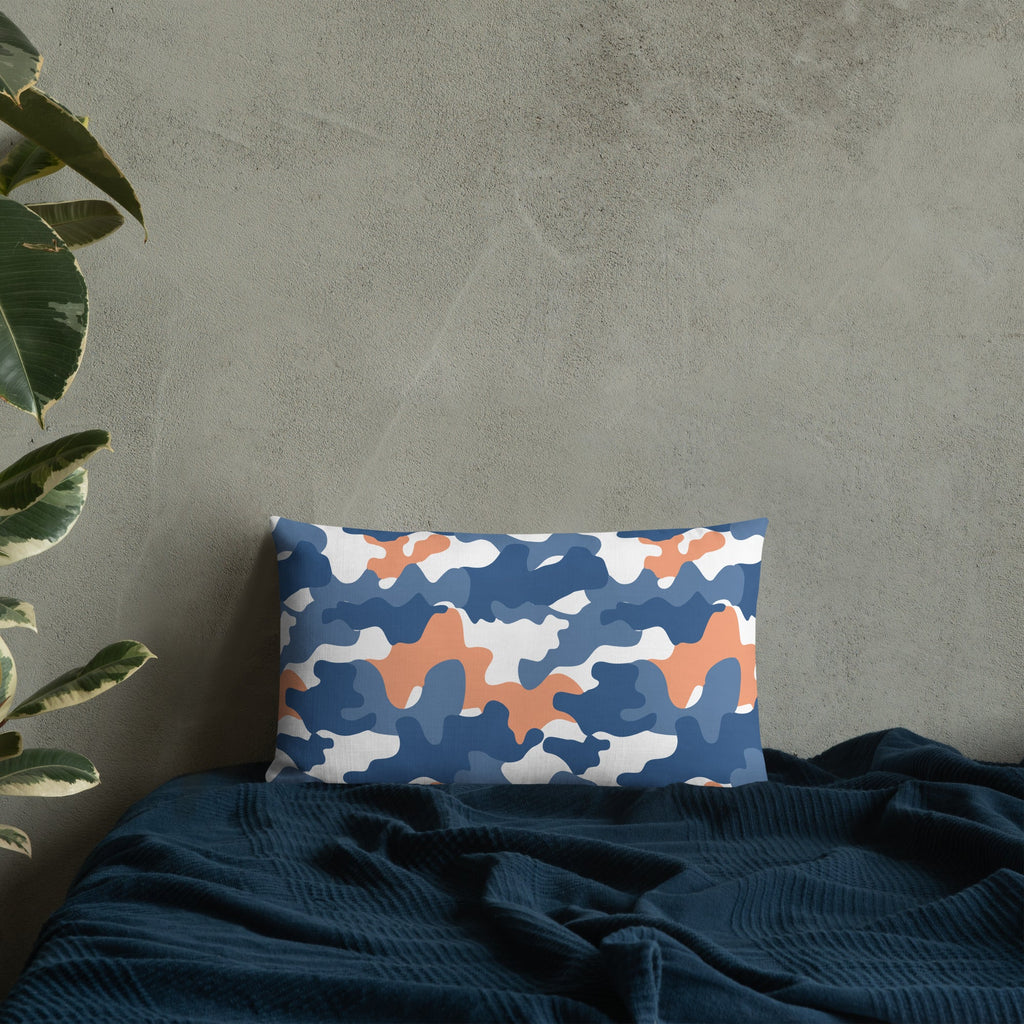 Army Enthusiast Camouflage Premium Throw Pillow