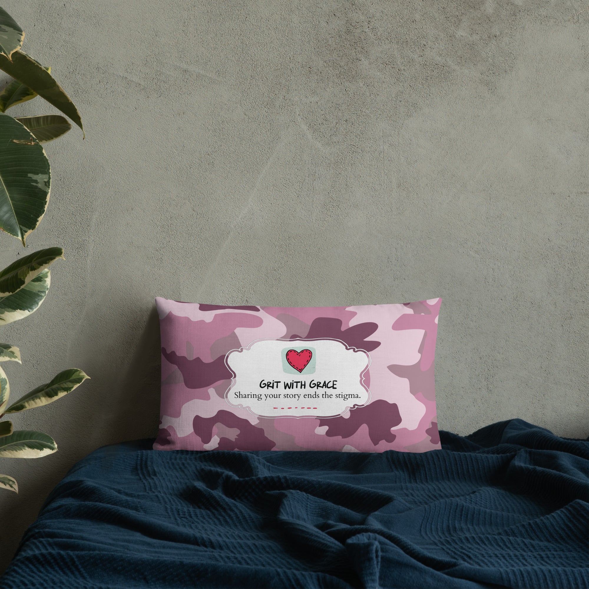 Army Enthusiast Camouflage Premium Throw Pillow