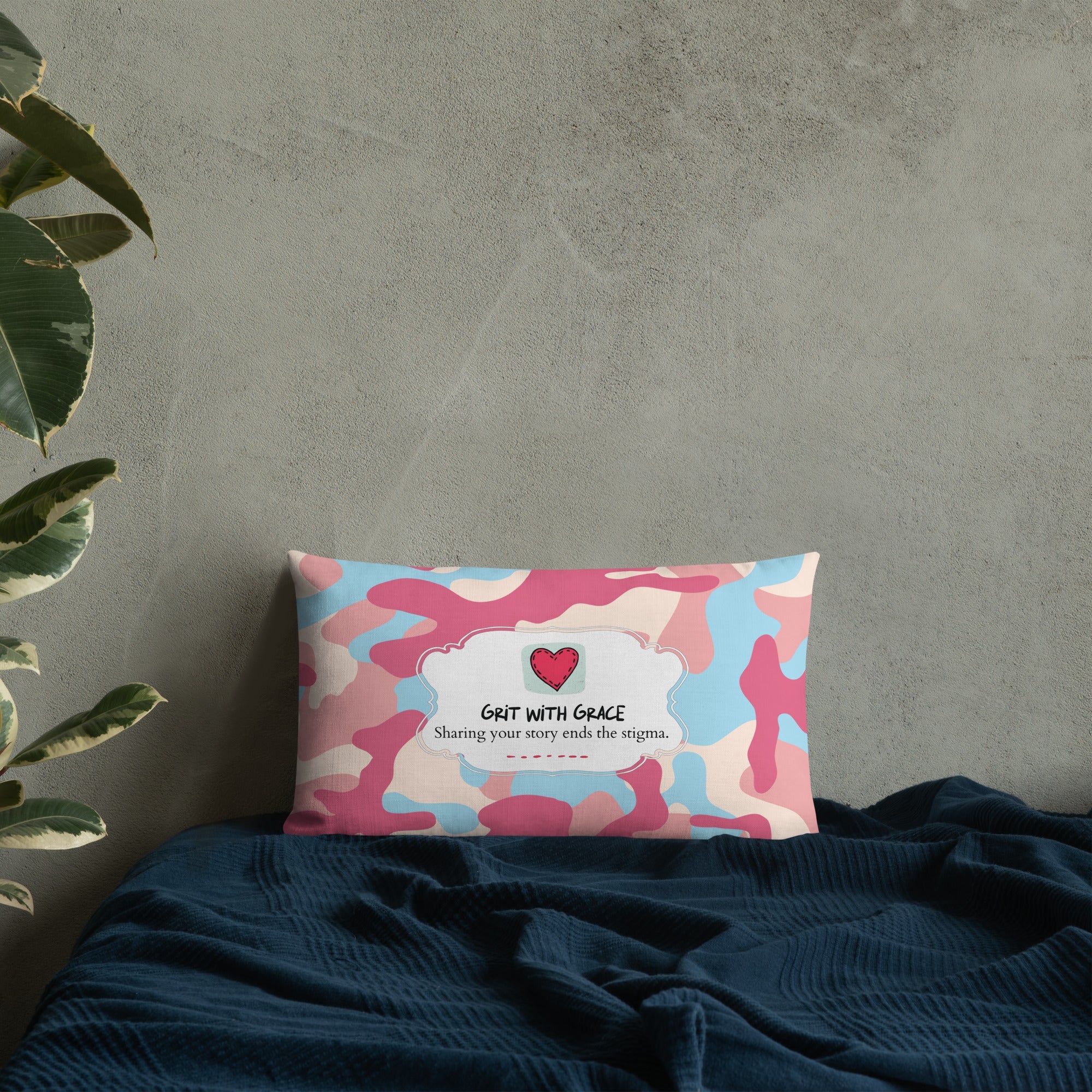 Army Enthusiast Camouflage Premium Throw Pillow