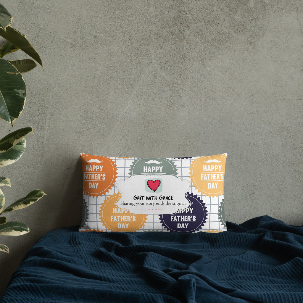 Cool Dad's Fashionably Decorative Throw Pillow