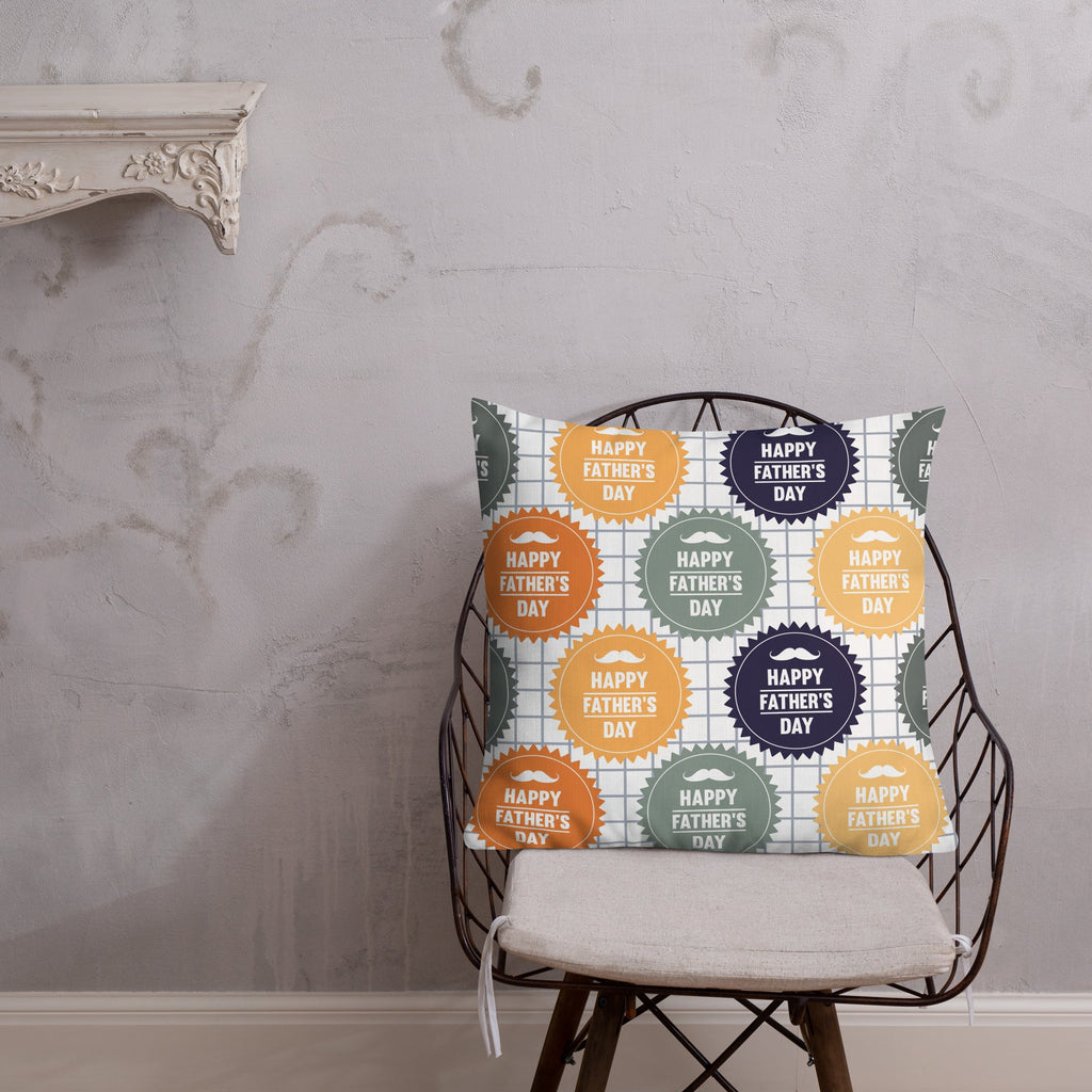 Cool Dad's Fashionably Decorative Throw Pillow