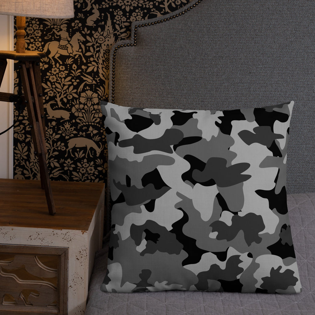 Army Enthusiast Camouflage Premium Throw Pillow