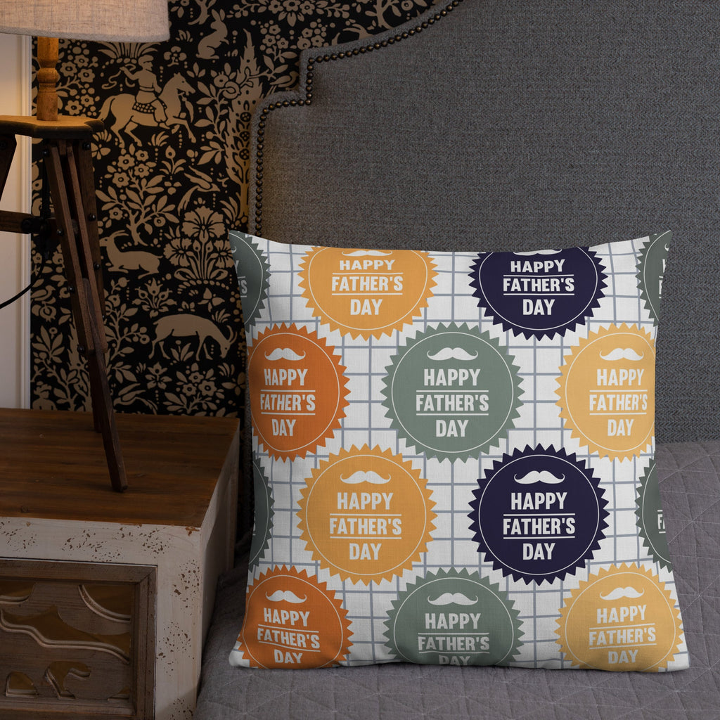 Cool Dad's Fashionably Decorative Throw Pillow