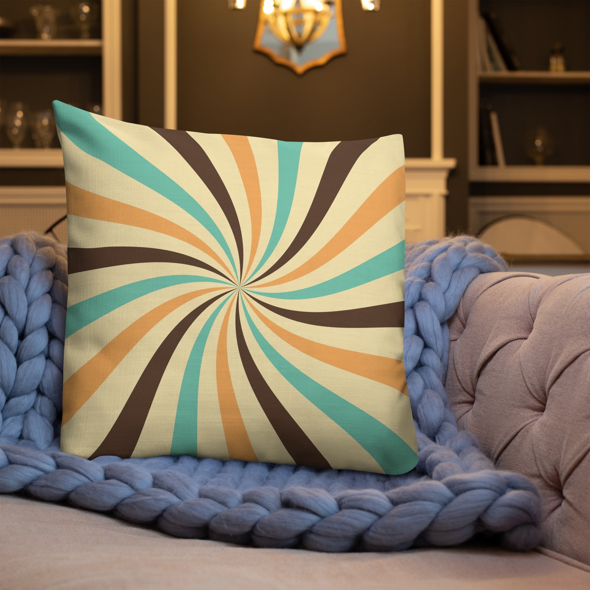 Cool Dad's Fashionably Decorative Throw Pillow
