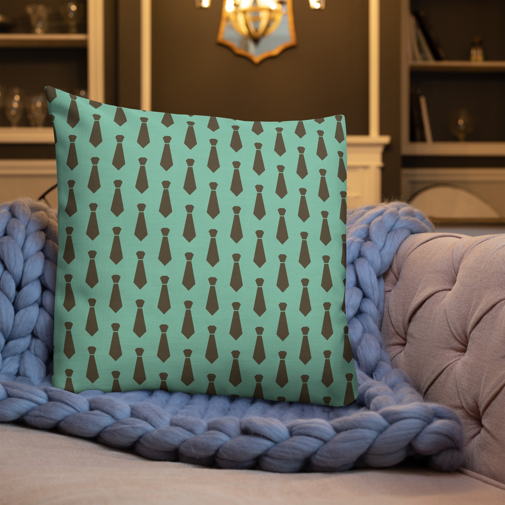 Cool Dad's Fashionably Decorative Throw Pillow