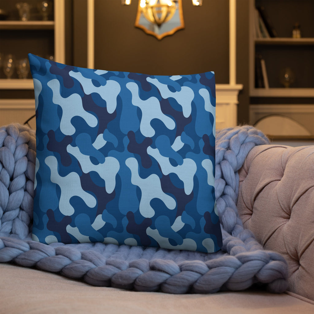 Army Enthusiast Camouflage Premium Throw Pillow