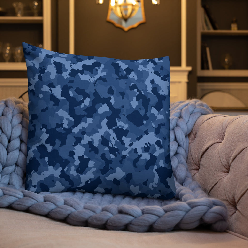 Army Enthusiast Camouflage Premium Throw Pillow