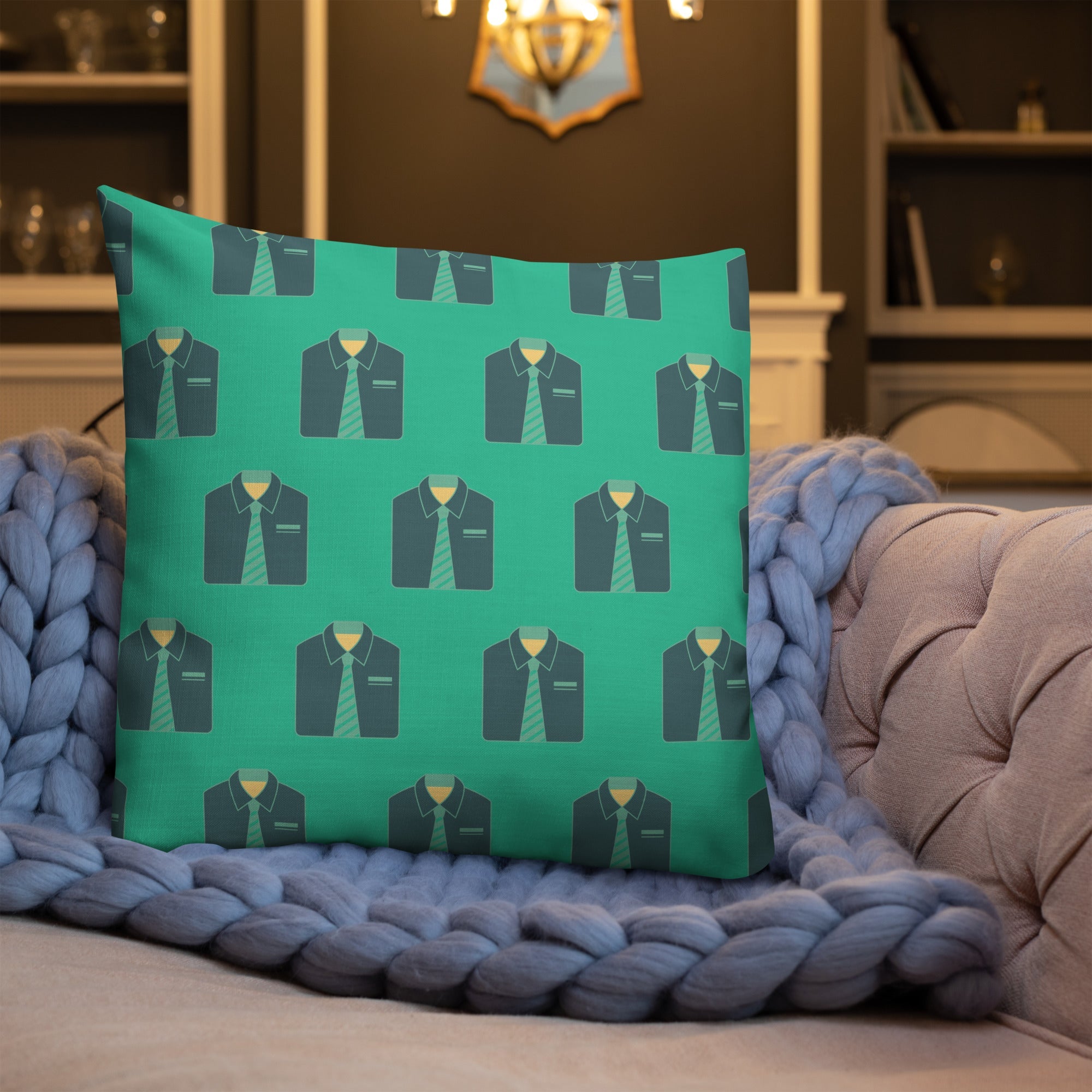 Cool Dad's Fashionably Decorative Throw Pillow