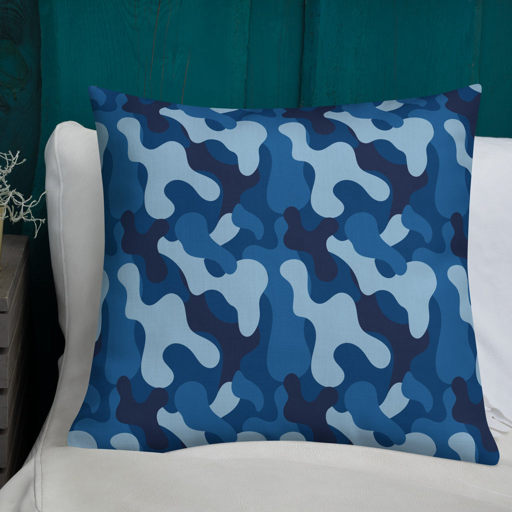 Army Enthusiast Camouflage Premium Throw Pillow