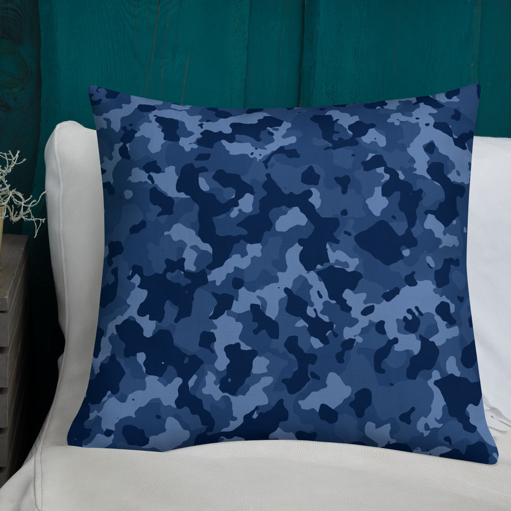 Army Enthusiast Camouflage Premium Throw Pillow