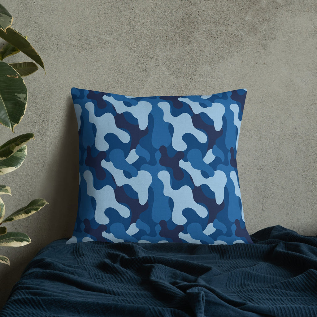 Army Enthusiast Camouflage Premium Throw Pillow