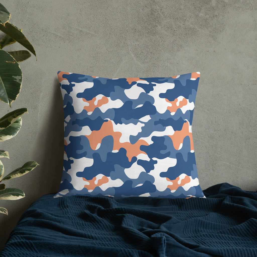 Army Enthusiast Camouflage Premium Throw Pillow