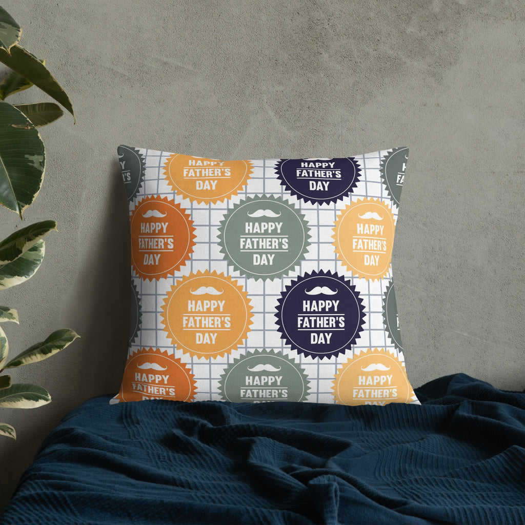 Cool Dad's Fashionably Decorative Throw Pillow