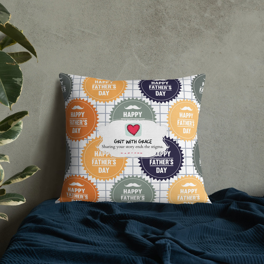 Cool Dad's Fashionably Decorative Throw Pillow