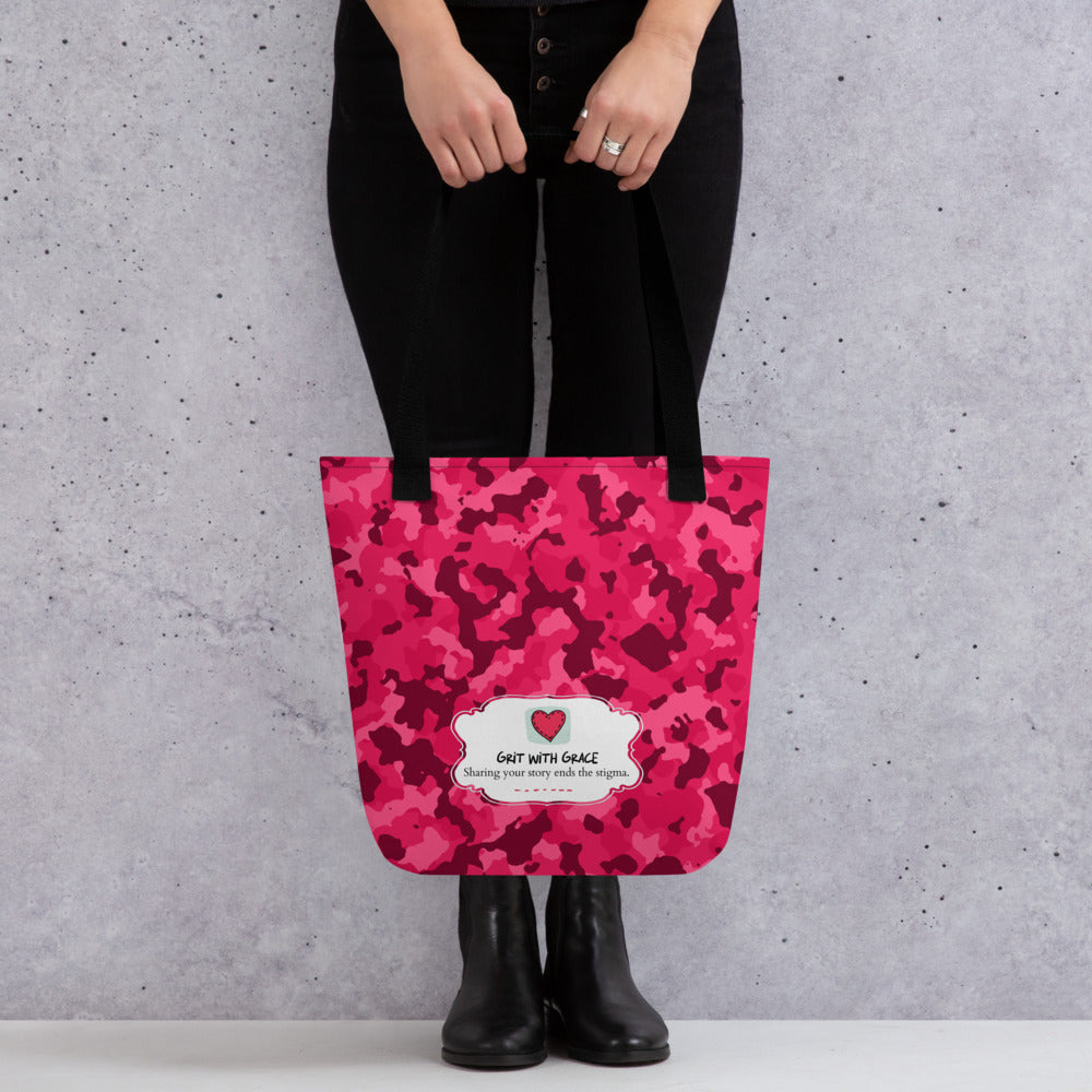 Army Enthusiast Camouflage Tote Bag