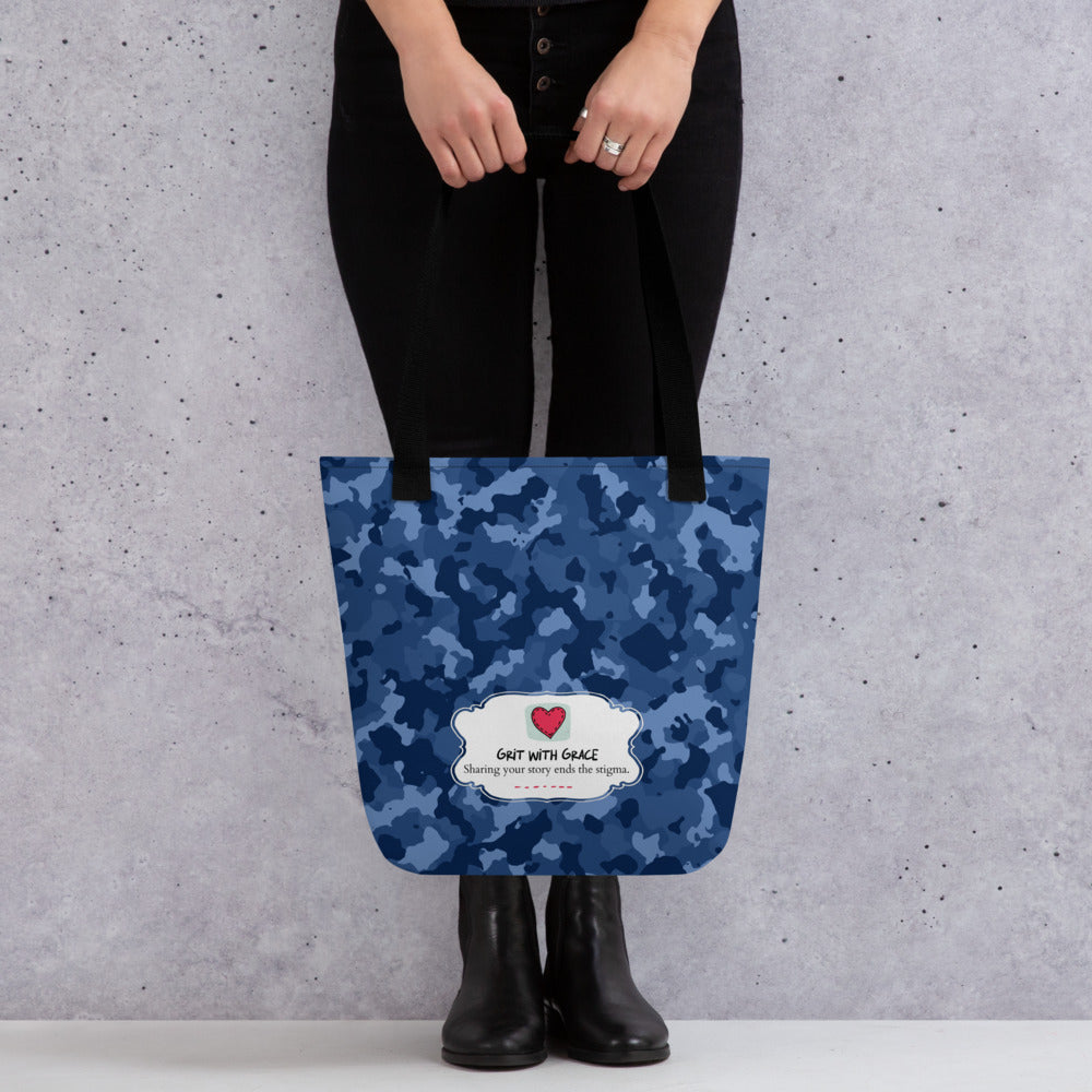 Army Enthusiast Camouflage Tote Bag