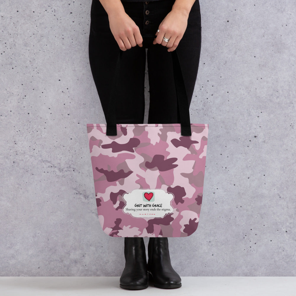 Army Enthusiast Camouflage Tote Bag
