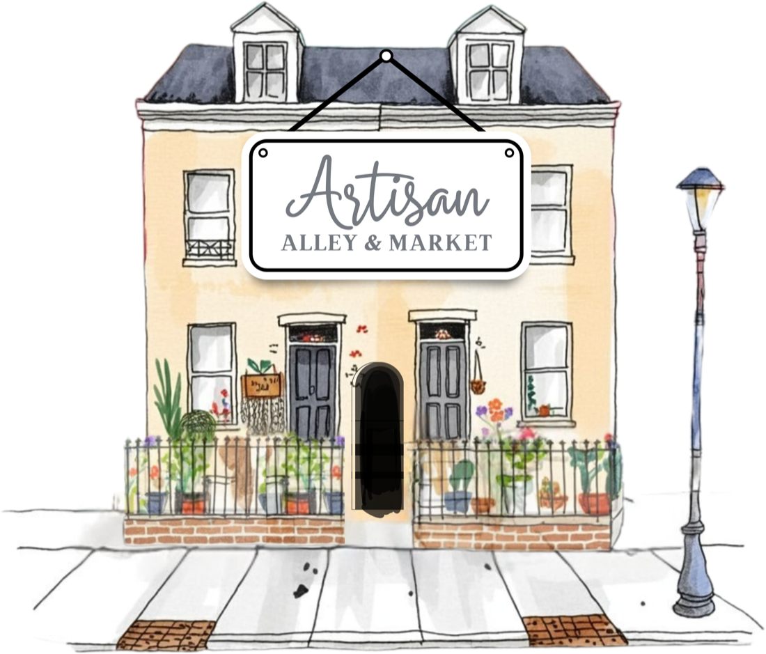 Artisan Alley & Market storefront — Studio Drops reserved spot