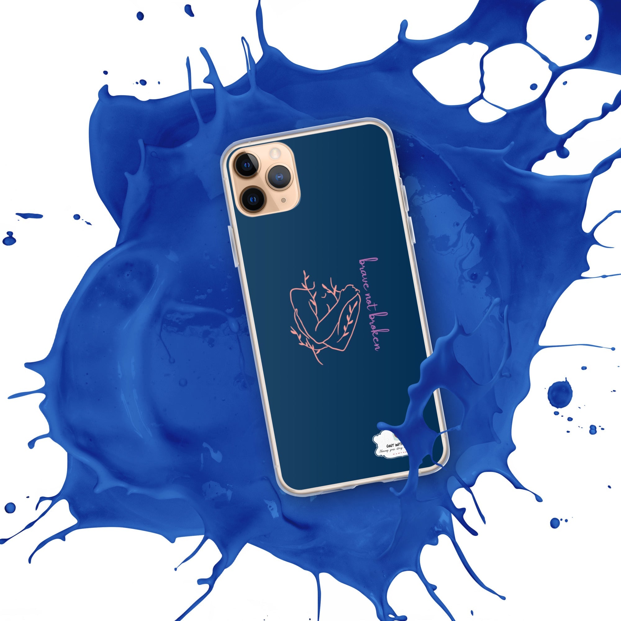 Grit with Grace Protective Clear iPhone Case