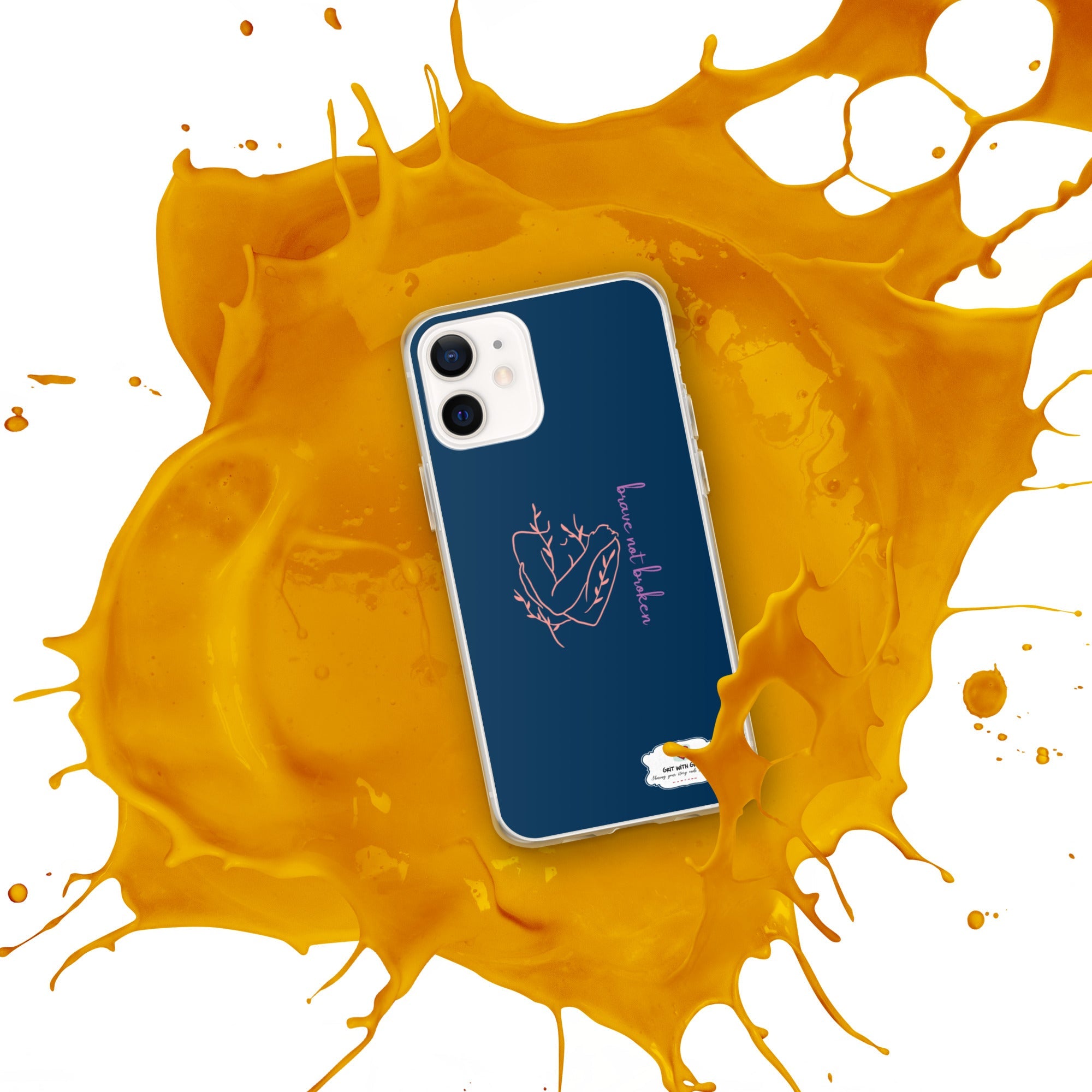 Grit with Grace Protective Clear iPhone Case