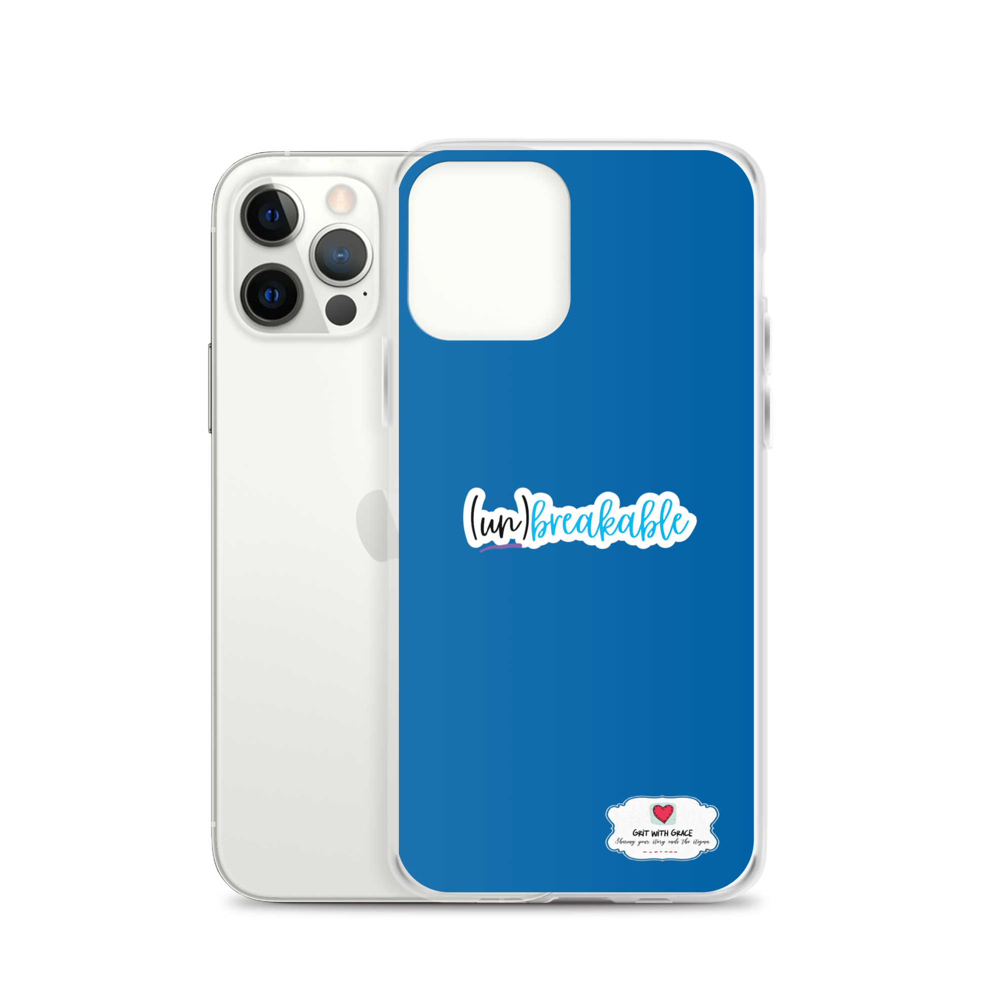 Grit with Grace Protective Clear iPhone Case