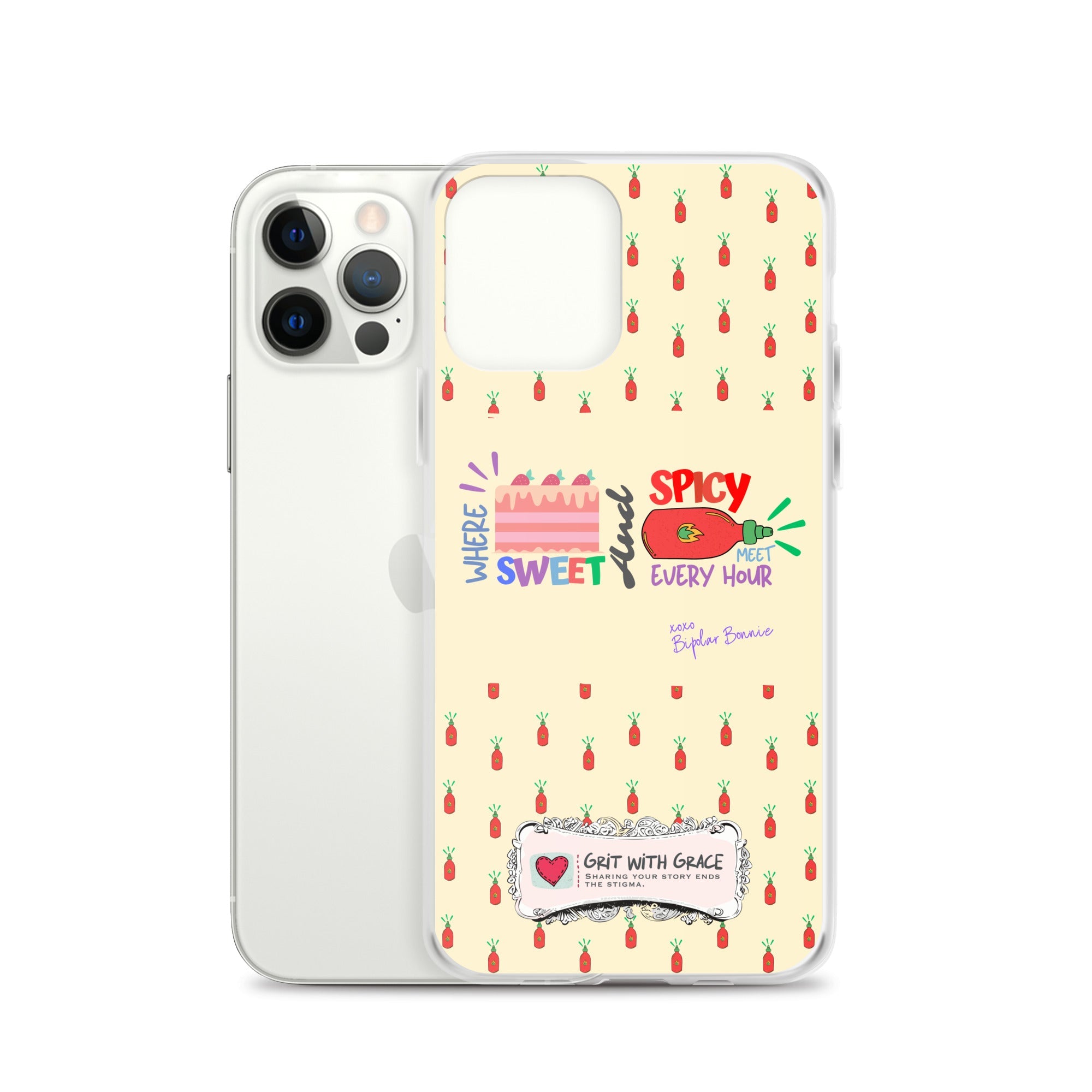 Bipolar Bonnie iPhone Clear Case