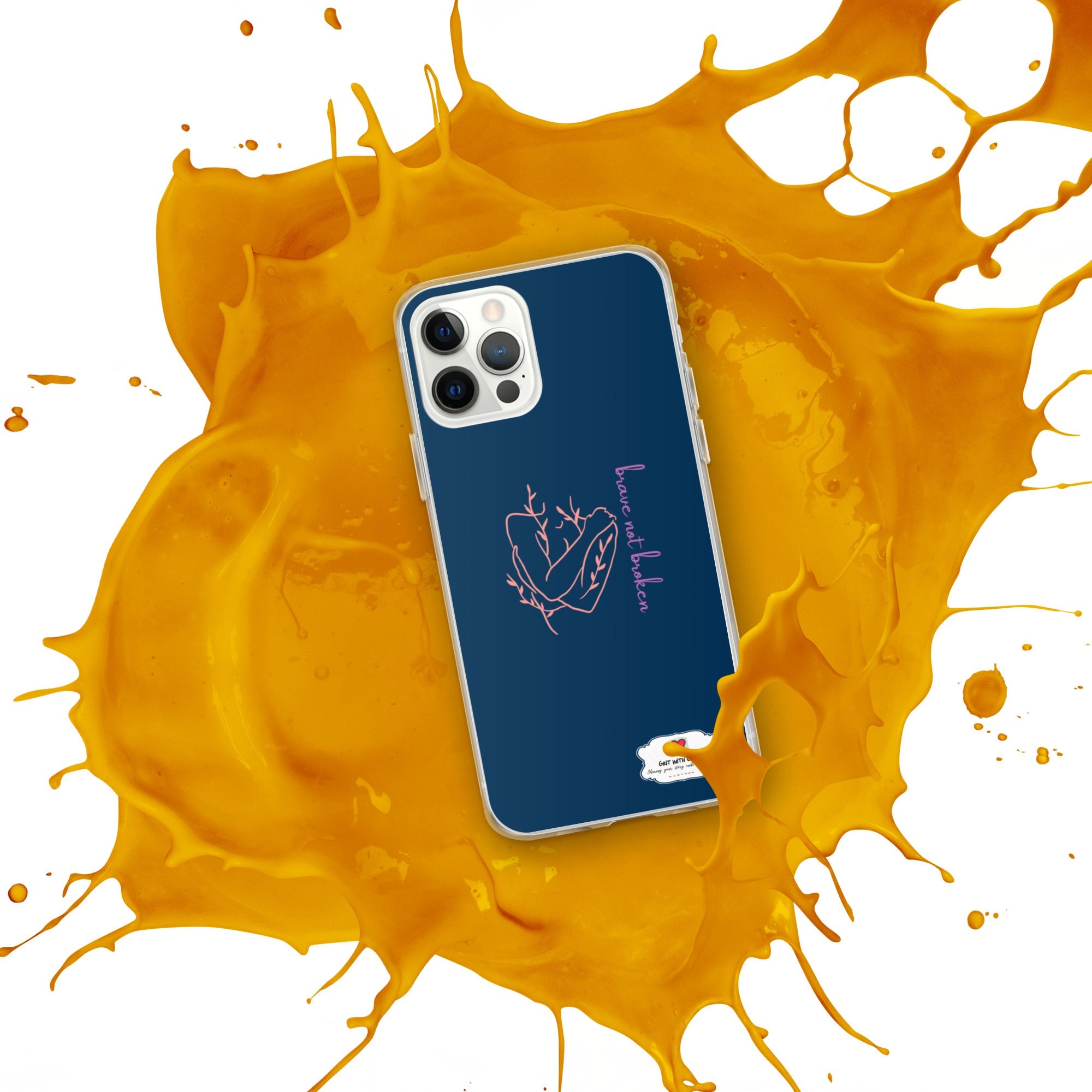 Grit with Grace Protective Clear iPhone Case
