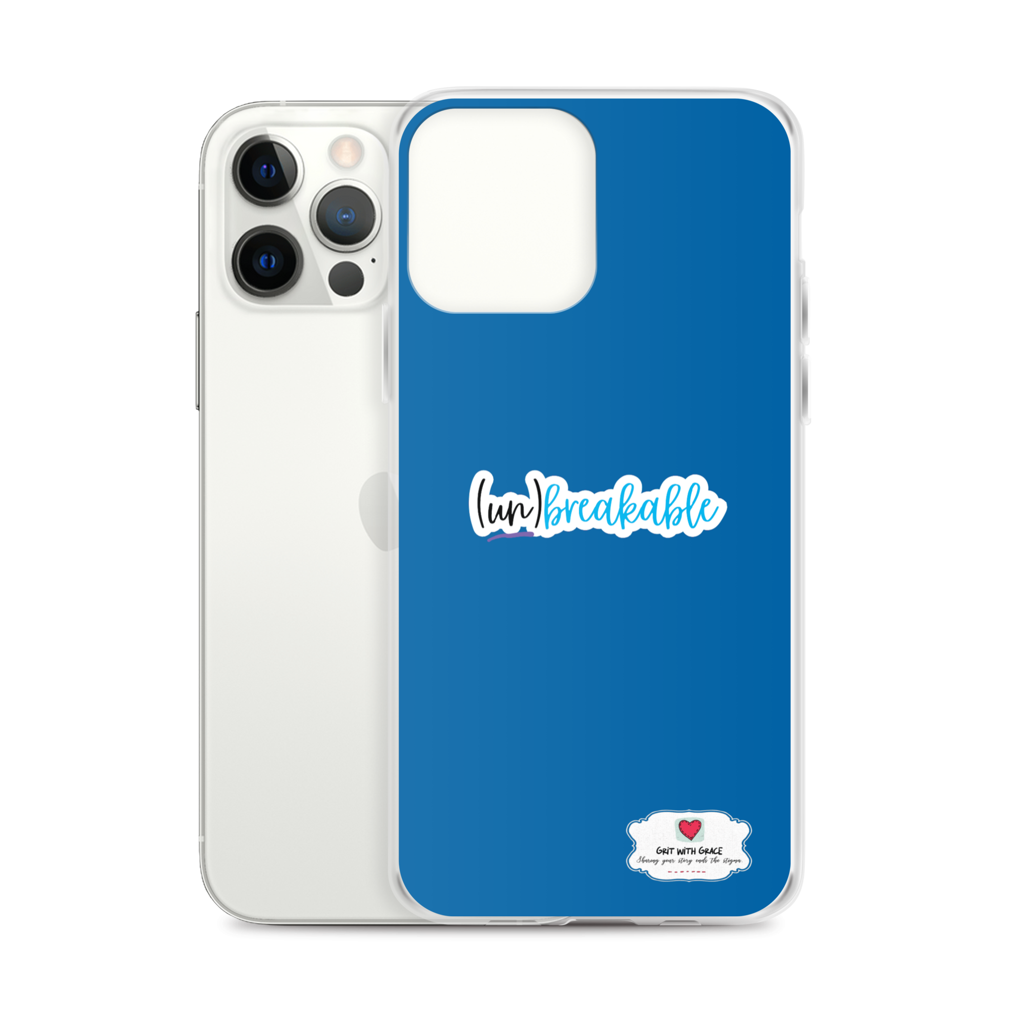 Grit with Grace Protective Clear iPhone Case
