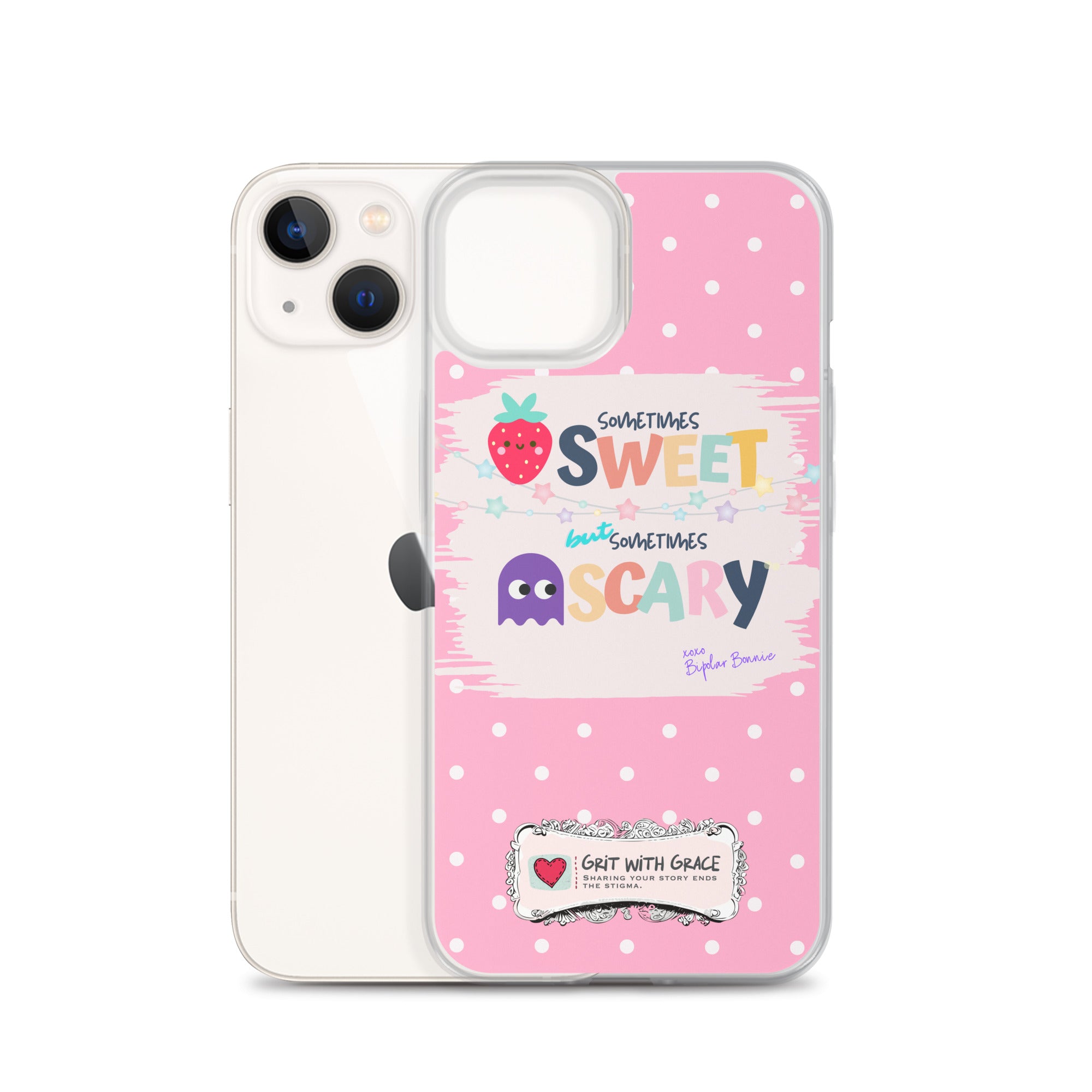 Bipolar Bonnie Series Clear Case for iPhone®
